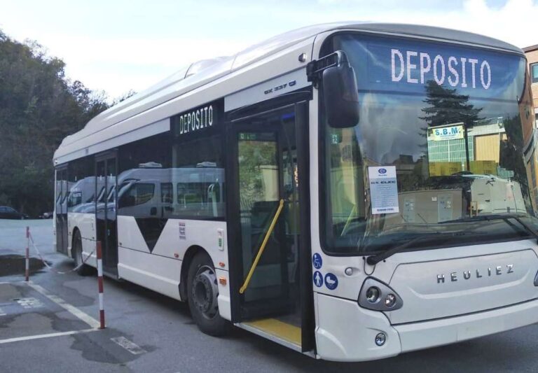 Atp Esercizio: primo bus elettrico in Liguria per la tratta Recco-Genova