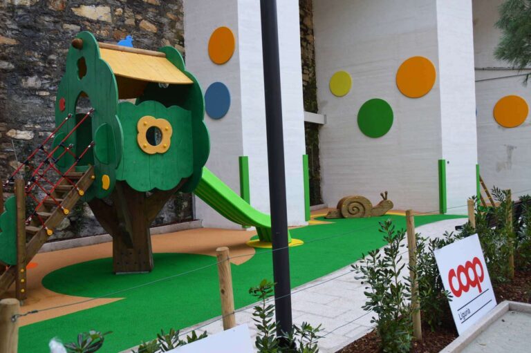 Nervi: inaugurata una delle due aree gioco realizzate da Coop Liguria