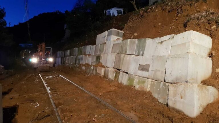 Savona-San Giuseppe, riapre la linea ferroviaria dopo le frane