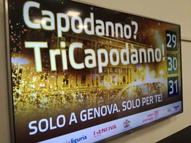 Capodanno: le modifiche alla circolazione a Genova nei tre giorni di festa
