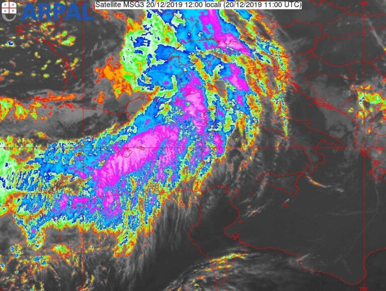 Allerta rossa confermata, cambia la scansione oraria a Levante