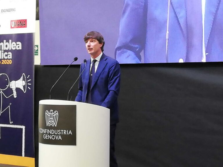 Coronavirus, Mondini (Confindustria Genova) scrive agli associati