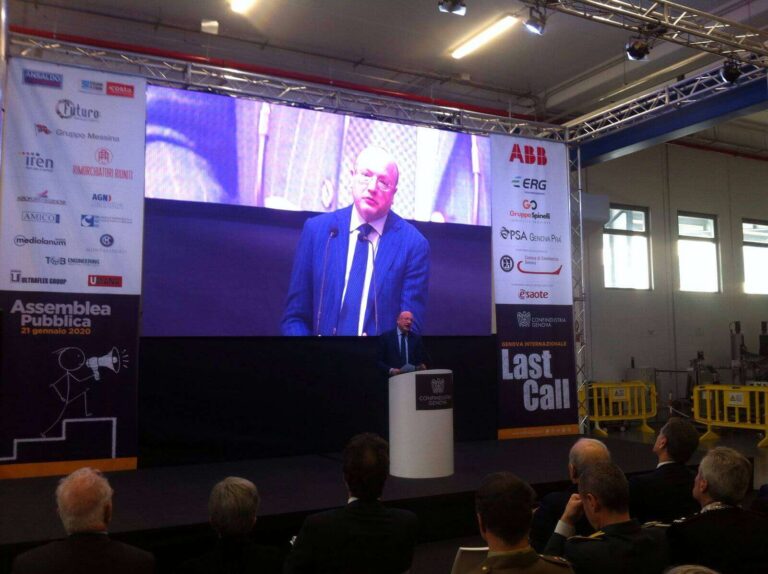 Boccia (Confindustria): Genova cerniera tra Italia ed Europa