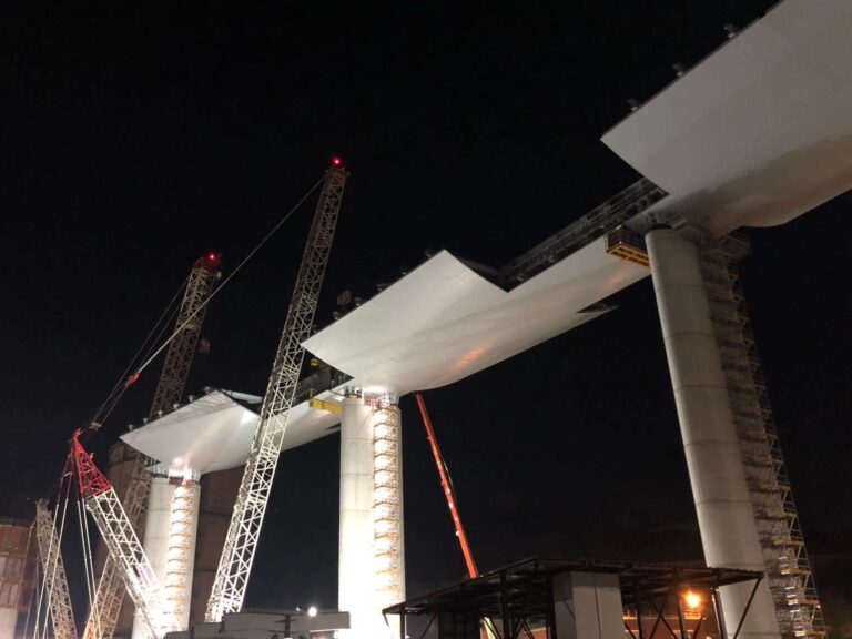 Nuovo Viadotto: varato il sesto impalcato