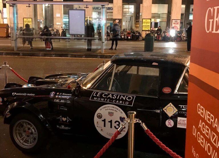 Due equipaggi genovesi al Rallye Monte Carlo Historique