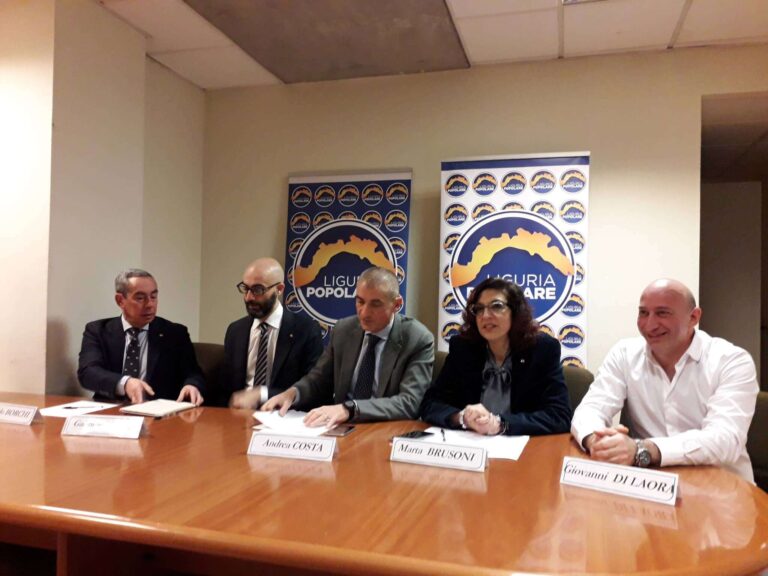 Liguria Popolare: Marta Brusoni (capogruppo Vince Genova) candidata alle regionali