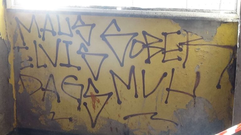 graffiti, la marinella di nervi, interni