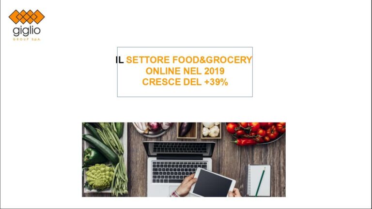 ecommerce crescita food e grocery