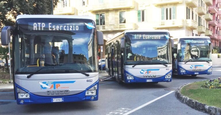 Atp, dal 30 marzo i bus viaggiano con orario domenicale