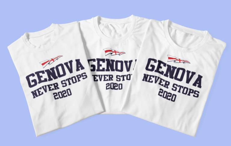 Genova, una t-shirt per sostenere il personale sanitario del Galliera