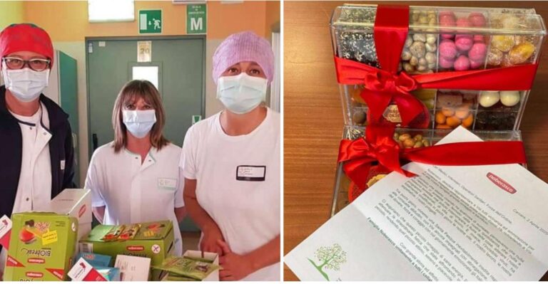 Dalla savonese Noberasco 30 mila barrette di frutta al personale degli ospedali italiani