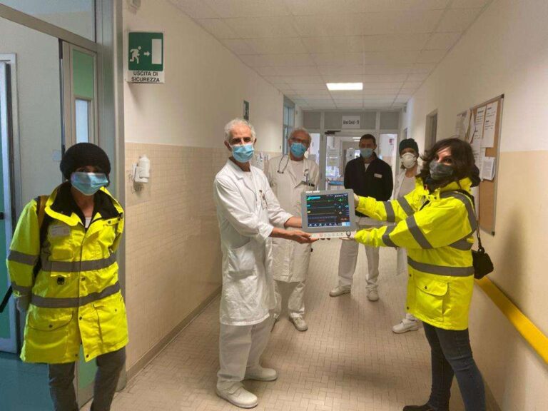 Coronavirus: Apm Terminals Vado Ligure dona al San Paolo di Savona monitor multiparametrici