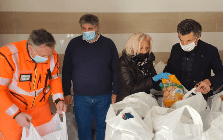 Rapallo, al via la consegna dei primi pacchi spesa gratuiti