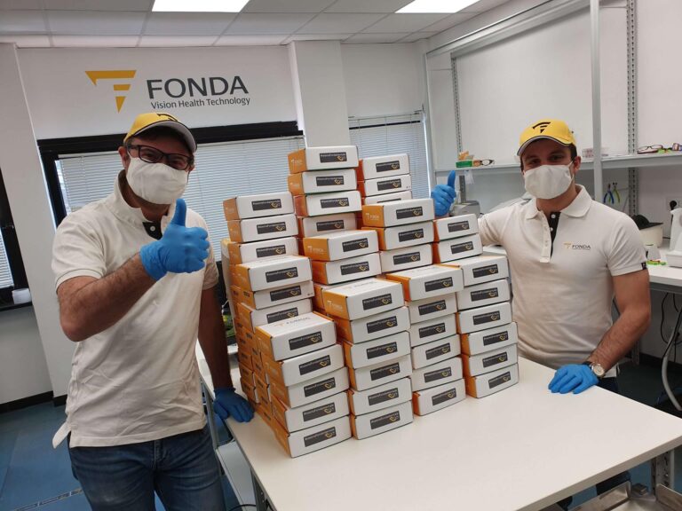 Dalla genovese Fonda un occhiale solidale di emergenza per chi ha la vista fragile