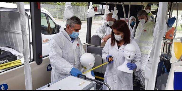 Unige Amt studio distanze di sicurezza