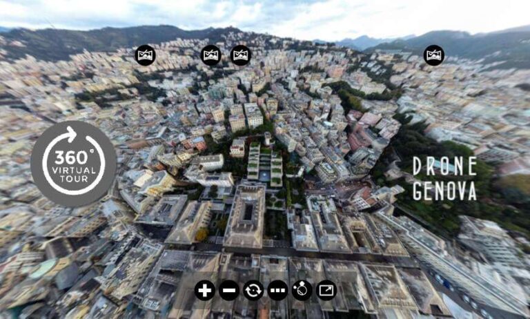Genova a 360 Virtual Tour drone