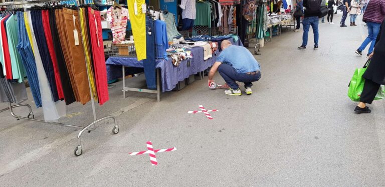 La Spezia, spostamento temporaneo di 80 banchi del mercato