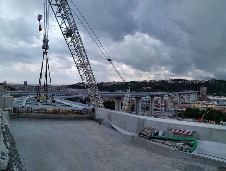 Nuovo viadotto Polcevera: collaudo nella seconda decade di luglio