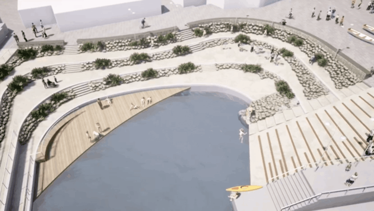 Porticciolo di Nervi, in corso i lavori di riqualificazione: nuova darsena e collegamento con il mare