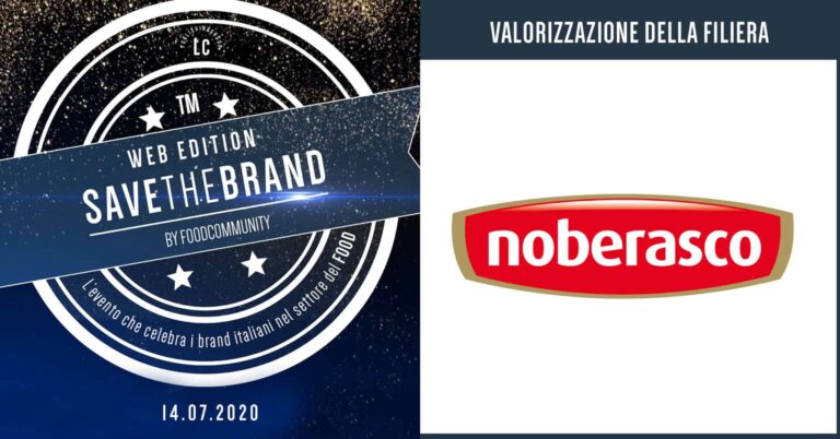 Valorizzazione della filiera, Noberasco premiato a Save the Brand 2020