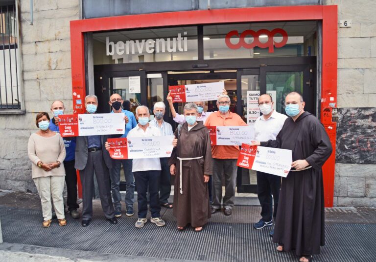 Coop Liguria dona 35 mila euro alle associazioni che aiutano le persone fragili