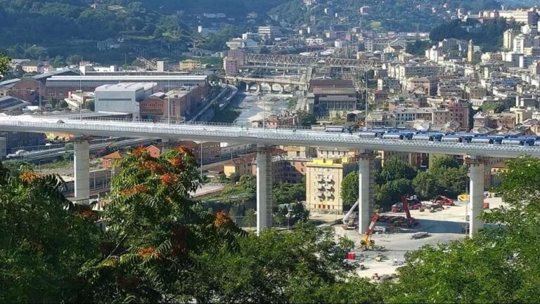 Il Ponte di Genova sarà percorribile dal 5 agosto