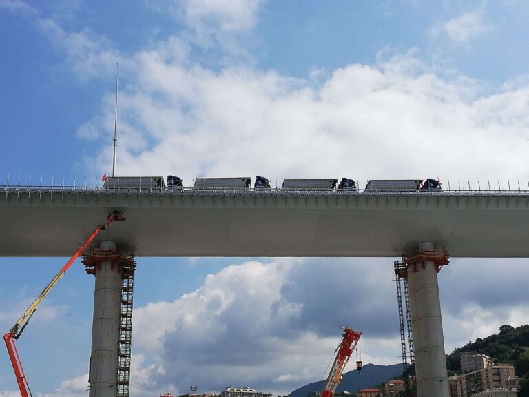 Nuovo ponte, concluse le prove di collaudo