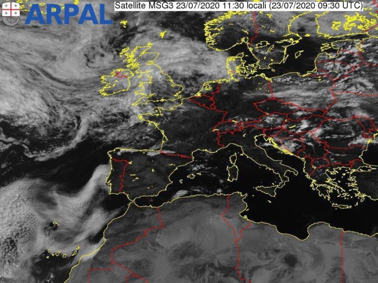 Allerta gialla domani in Liguria