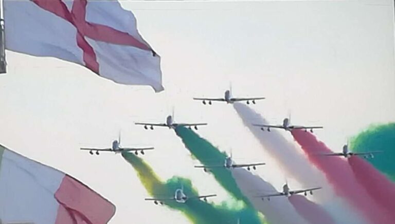 Frecce tricolori a Genova: divieto di balneazione da corso Italia a Priaruggia