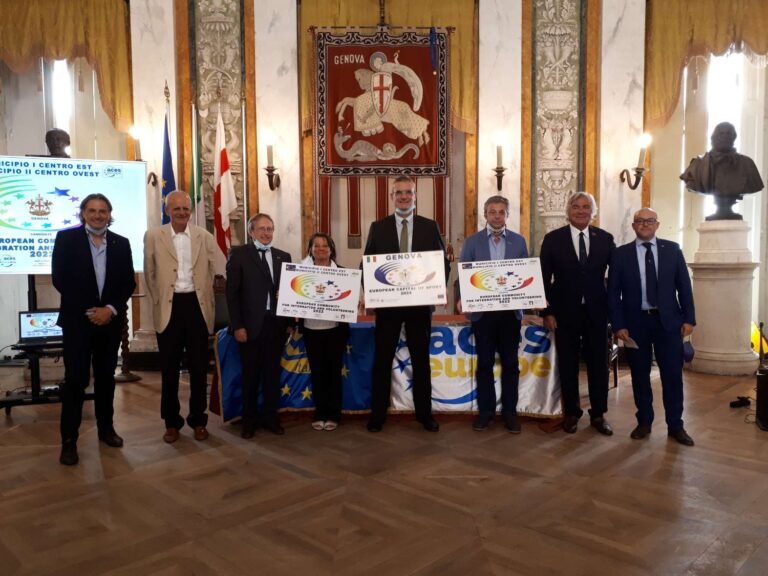 Genova, i Municipi Centro Est e Centro Ovest candidati come “European Community of Integration e Volunteering