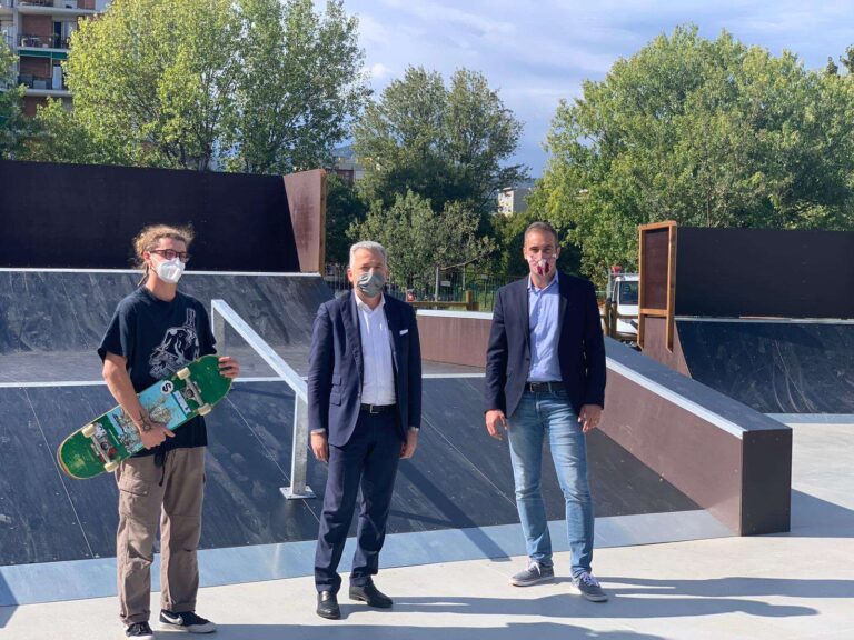 La Spezia, aperto al pubblico lo skate park nel parco XXV Aprile della Maggiolina