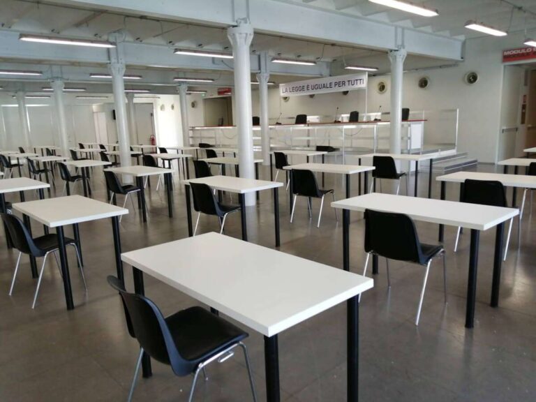 Genova: tutto pronto ai Magazzini del Cotone per l’aula del tribunale