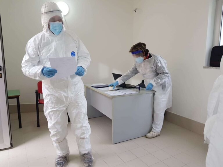 Tamponi rapidi drive-through, attivo da oggi l’ambulatorio a Teglia