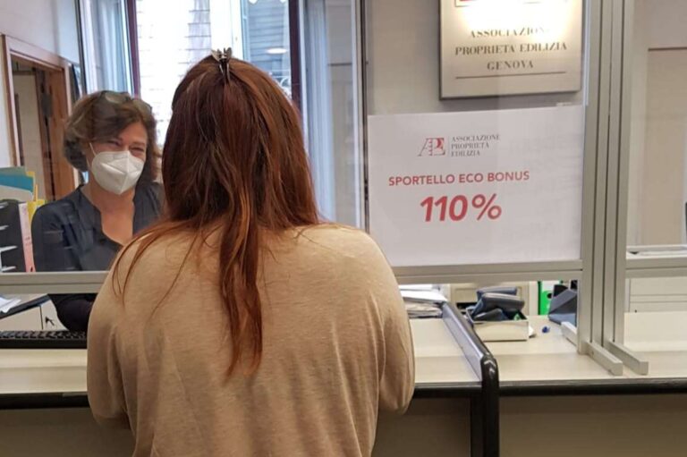 Superbonus 110%, aperto a Genova lo sportello di Ape Confedilizia