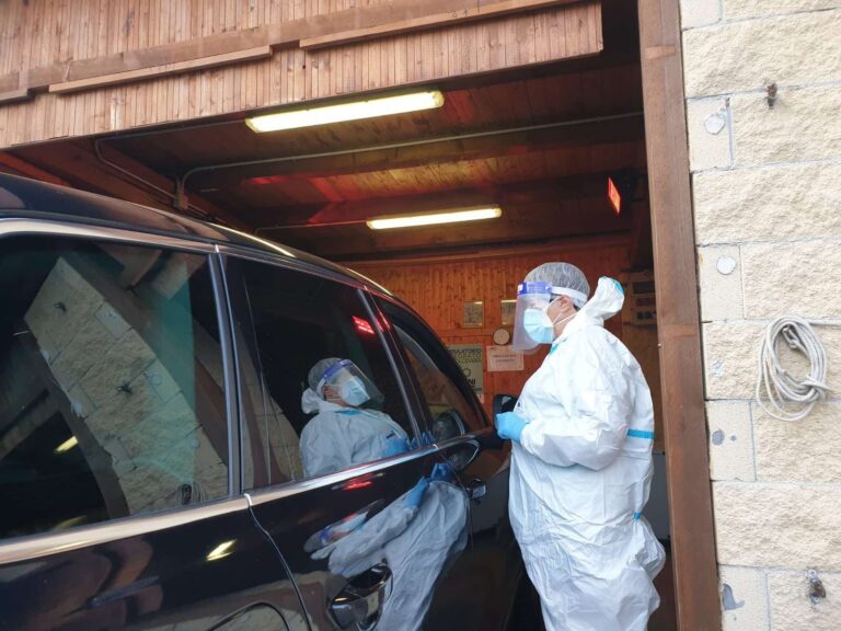 Medicoopliguria apre centro tamponi in drive through a Struppa