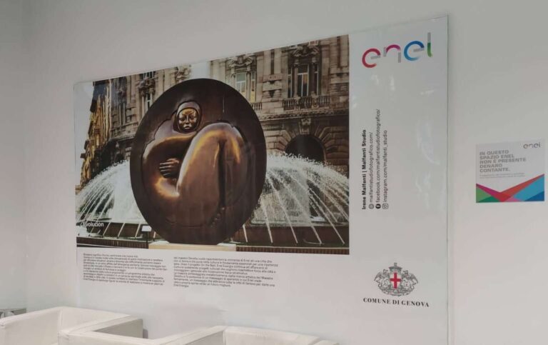 Deredia a Genova diventa una mostra fotografica negli spazi Enel