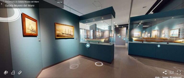 Genova, al Galata Museo del Mare il primo tour virtuale della sala Coeclerici