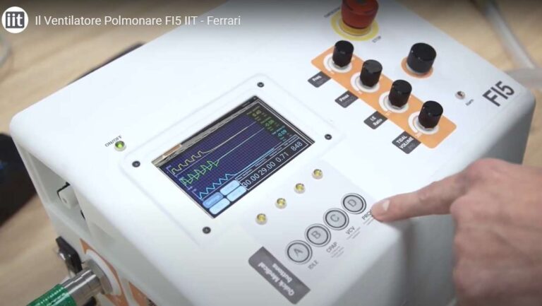 Il ventilatore polmonare FI5 fermo al prototipo per colpa della burocrazia
