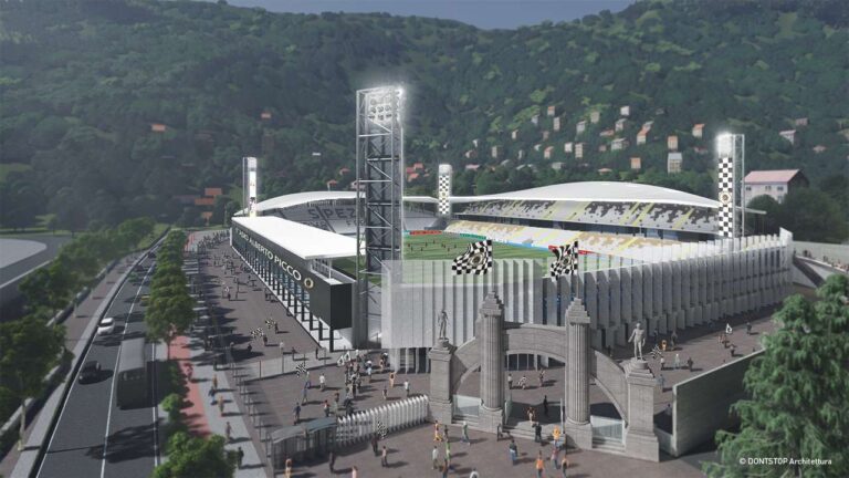 La Spezia, presentato lo studio di fattibilità del nuovo stadio Picco