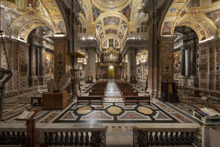 Genova, Enel X illumina la chiesa del Gesù