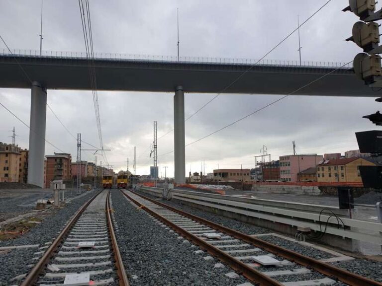 Genova: Rfi riapre domani la linea sussidiaria, interrotta dal crollo di Ponte Morandi