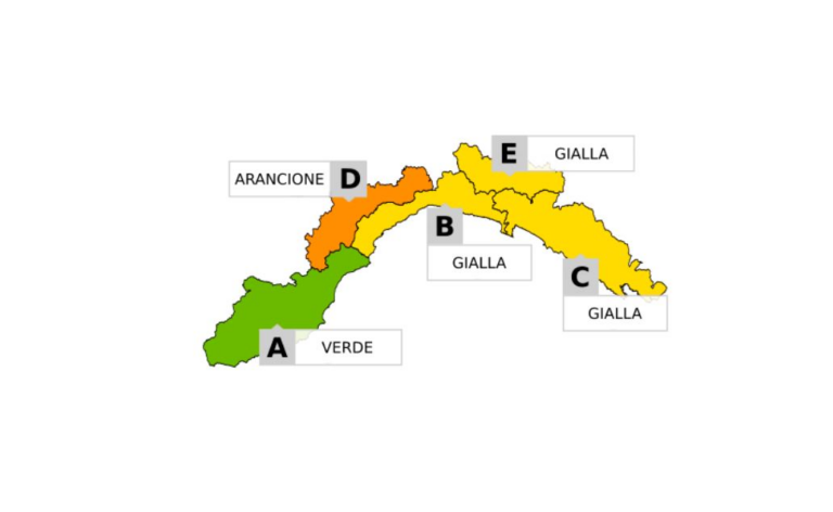 Allerta neve da questa sera sulla Liguria
