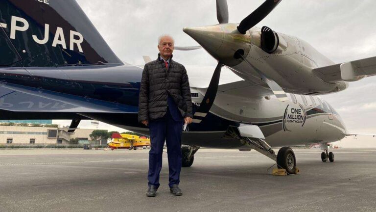 Piaggio Aerospace festeggia il milione di ore di volo della flotta P.180