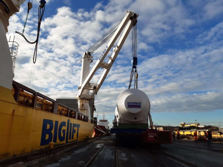 Ansaldo Energia imbarca la turbina a gas “Monte Bianco” a Cornigliano