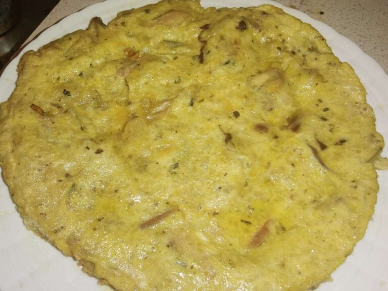 Frittata di carciofi alla genovese