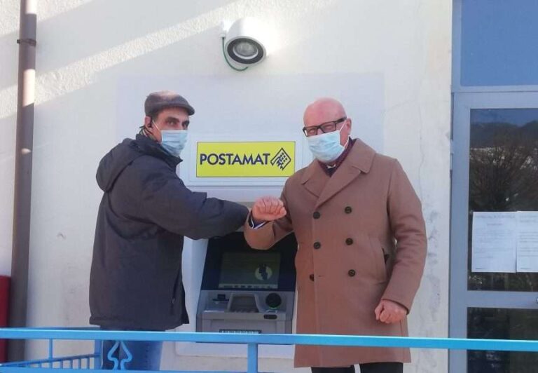 A Vobbia un nuovo atm Postamat