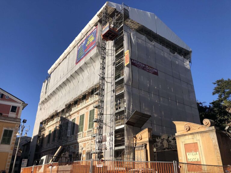 Chiavari: assegnati lavori per restauro parte Est e Ovest di Villa Rocca