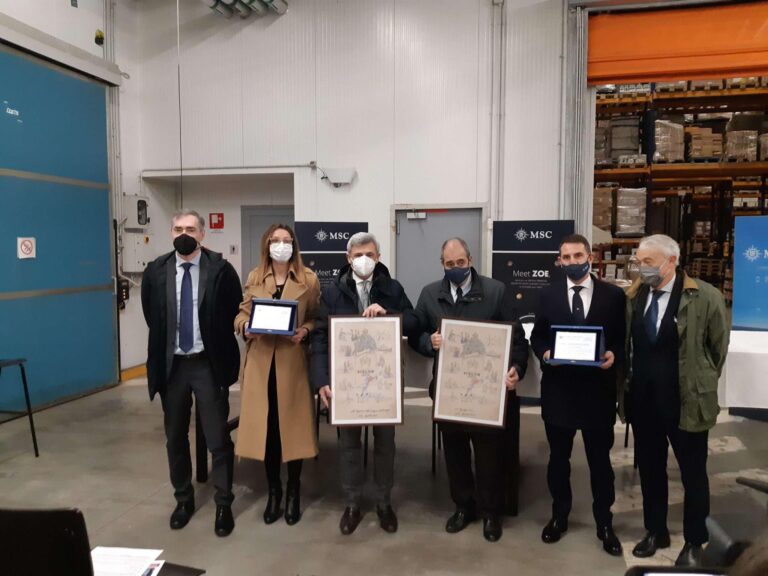 Msc ha donato quasi 1 milione in generi alimentari nel 2020, a Genova circa 7 mila pasti