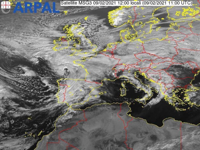 Allerta gialla sul centro Levante della Liguria per temporali e piogge diffuse