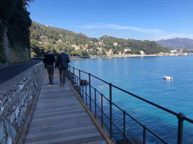 Santa Margherita Ligure-Paraggi, riaperto il primo tratto di passerella pedonale